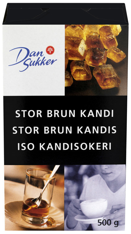 Kandissukker store biter  500g