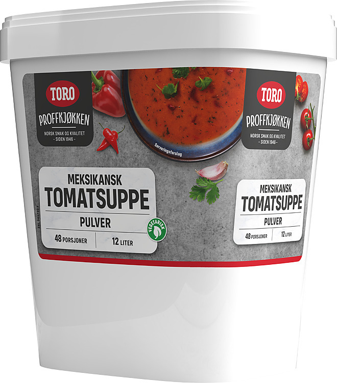Meksikansk tomatsup.11l 1,2kg