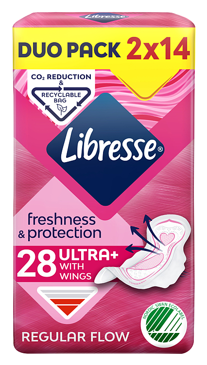 Libresse ultra normal wing duo   28stk