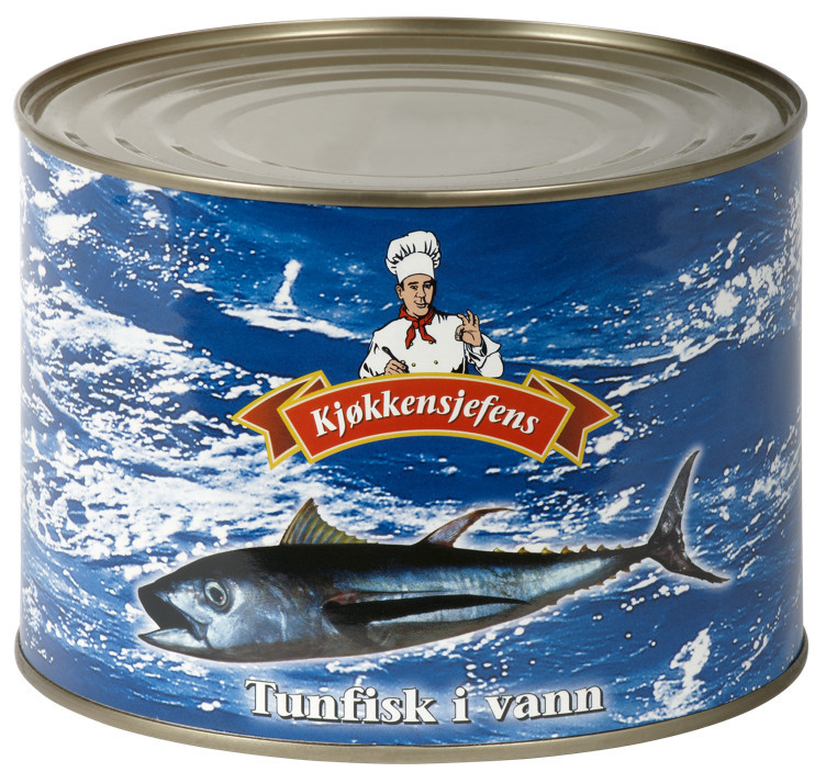 Tunfisk i vann ks          1880g