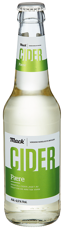 Mack cider pære fl  4,5%  24x33cl