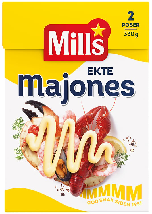 Majones, ekte  sjaktel 330g