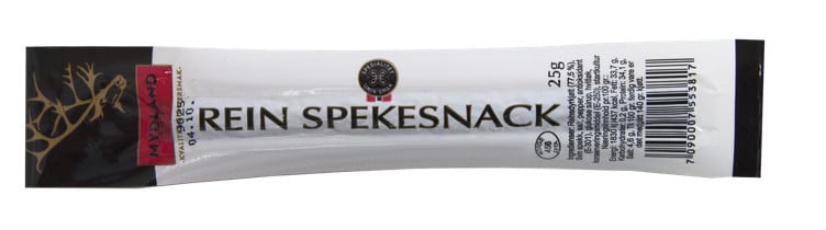Spekesnacks av rein   25g