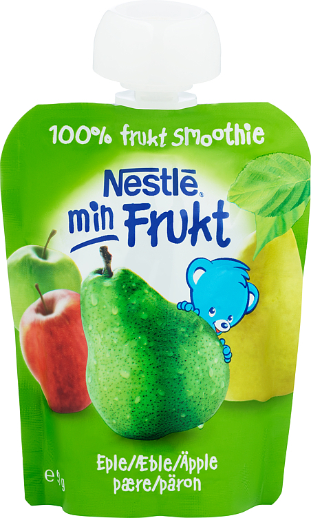 Min frukt apple & pear smoothie 90g