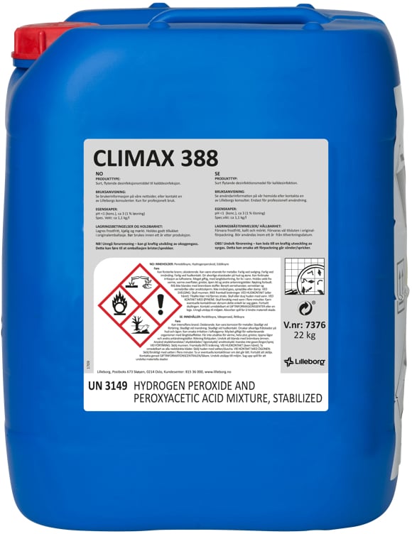 Climax su 388  kanne a 22kg