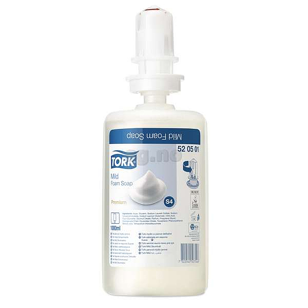 Tork mild foam soap s4  1l