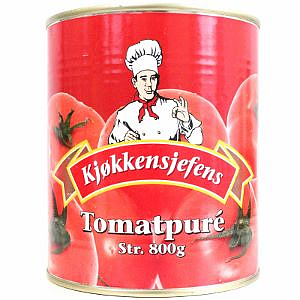 Tomatpure økologisk   800g