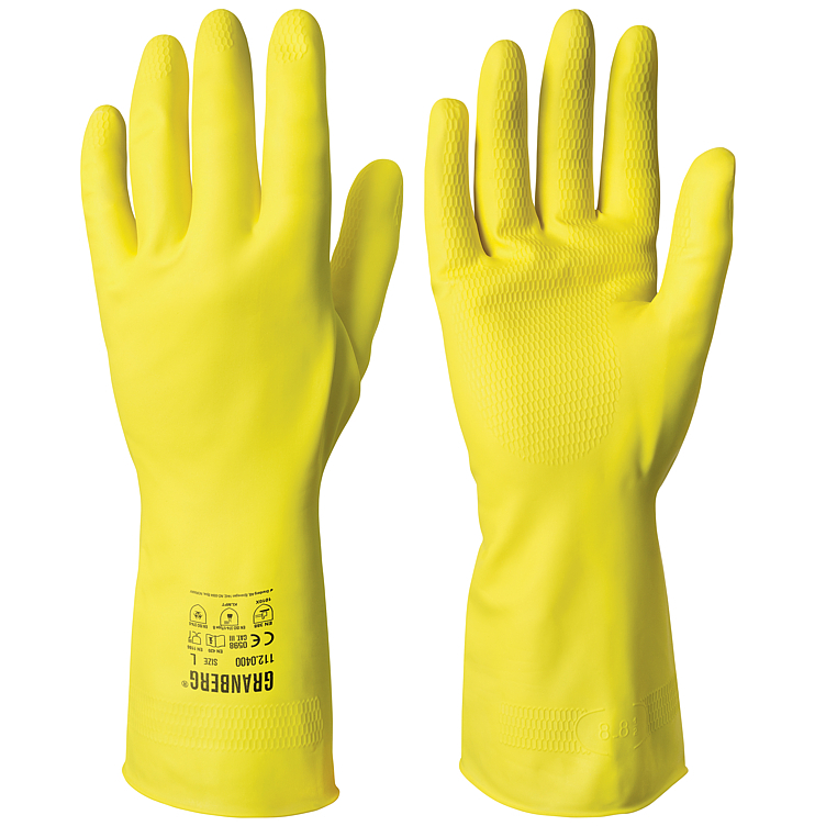 Aquatex cleanup gummihansker m  1par