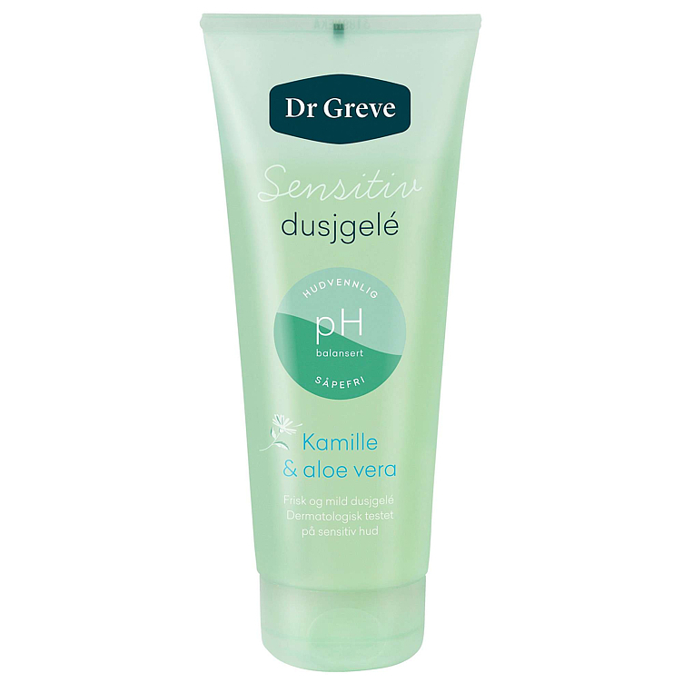 Dr greve sensitiv dusjgele 200ml