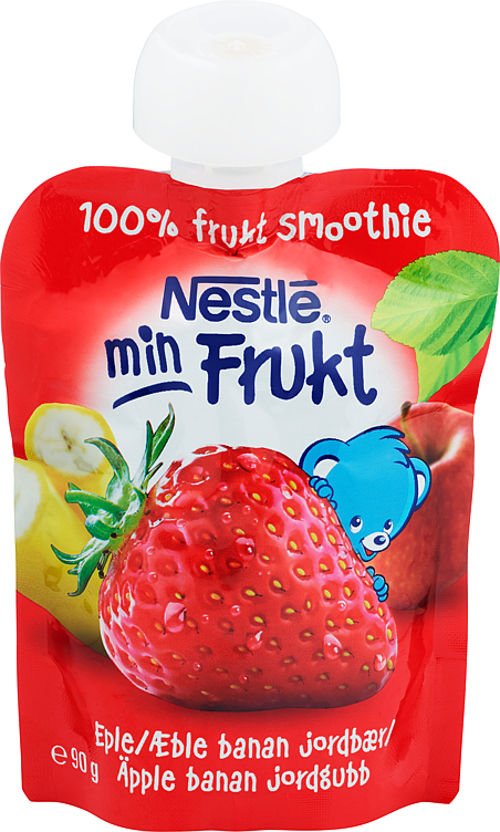 Min frukt strawberry smoothie 90g