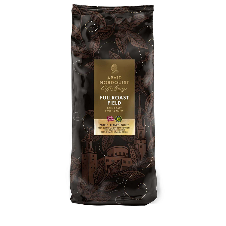 Kaffe fullroast field hele bønner   1kg