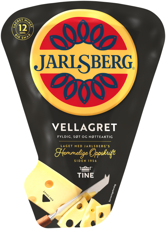 Jarlsberg 28% vellagret 12mnd   10xca510g