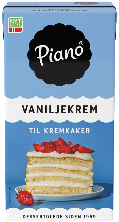 Tine piano vaniljekrem   0,5l