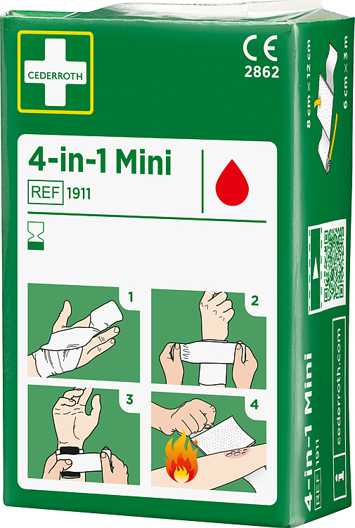 Mini blodstopper 4 in 1    2stk