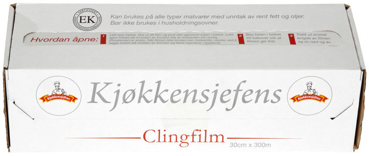 Clingfilm cutbox 30cmx300m  rl