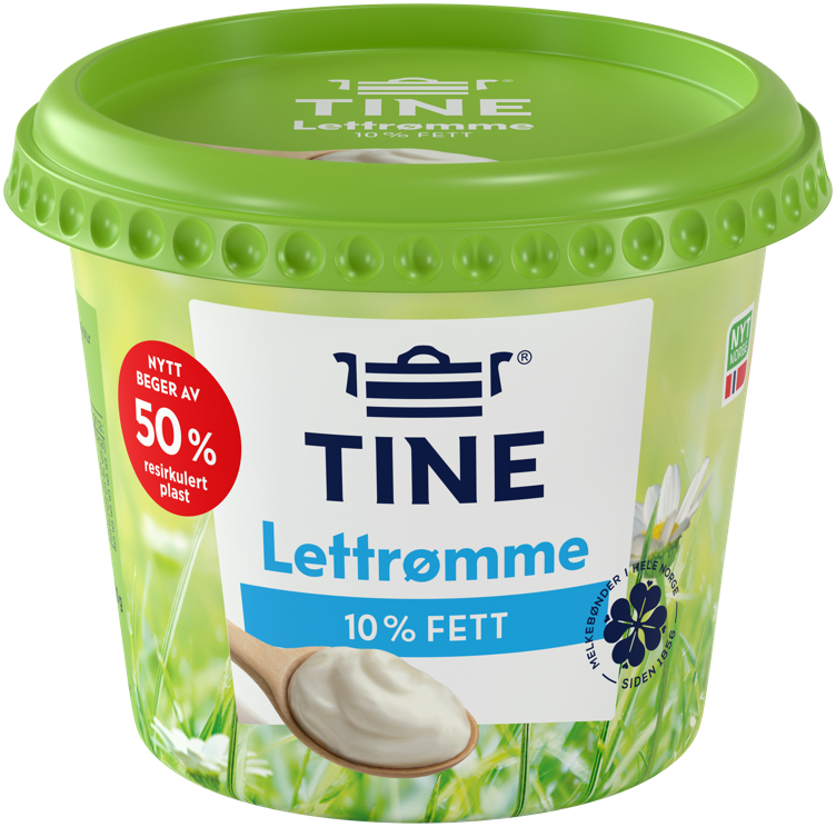 Ekstra lettrømme                300g