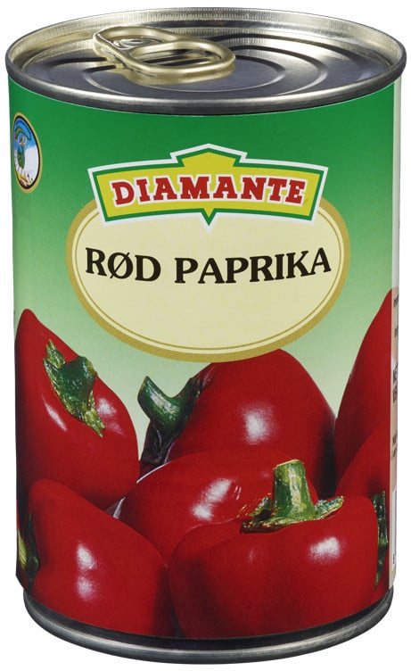 Rød paprika  390g