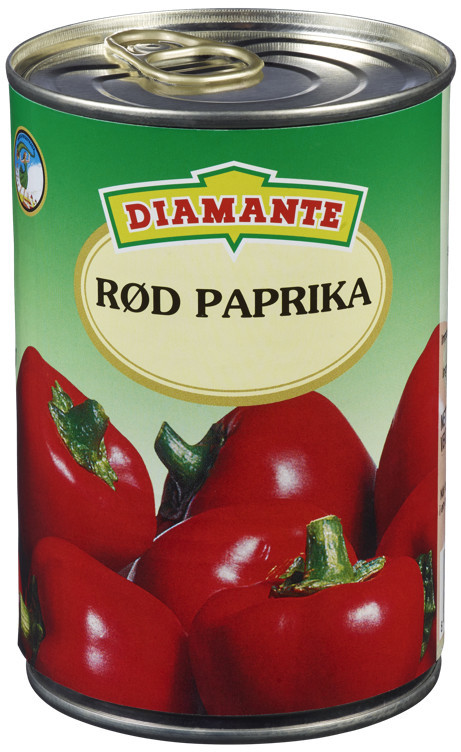 Rød paprika  390g