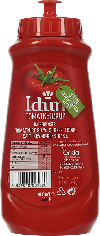 Tomatketchup      530g