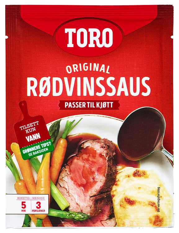 Rødvinsaus original 0,3l   31g