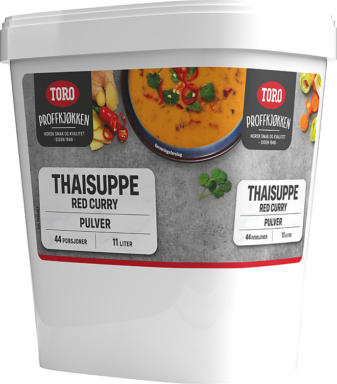 Thai red curry suppe    3x935g