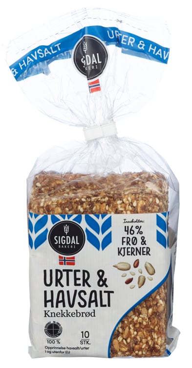 Crispbread herbs sea salt  220g