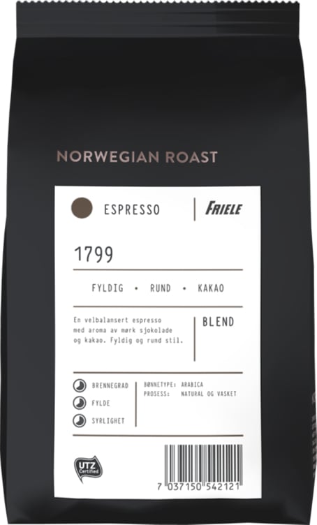 Espresso 1799 hel      500g