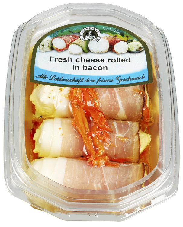 Ferskost m/ spekeskinke    180g