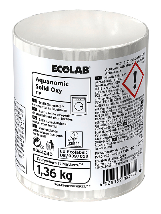 Aquanomic solid oxy 1,36kg