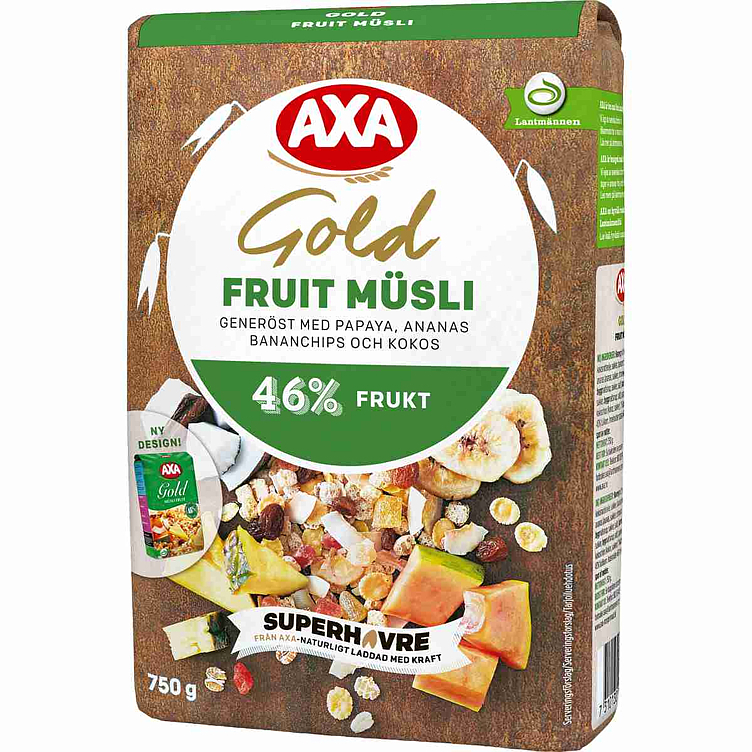 Axa gold fruit   750g