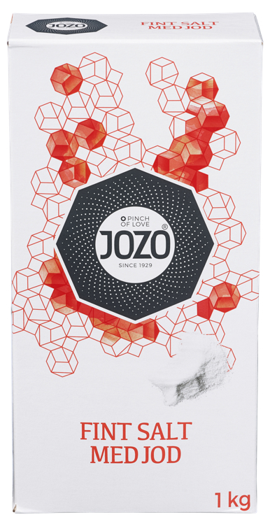 Jozo husholdningssalt med jod 1kg