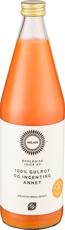 Gulrotjuice m+ økol.     75cl