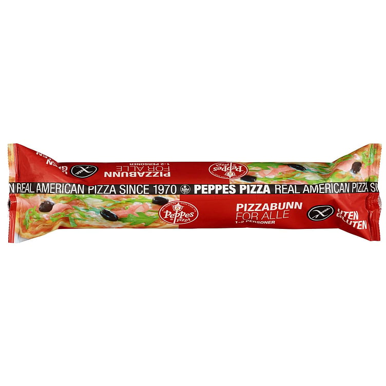 Pizzabunn glutenfri peppes pizza   260g
