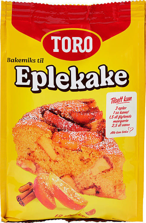 Eplekake bakemiks   384g