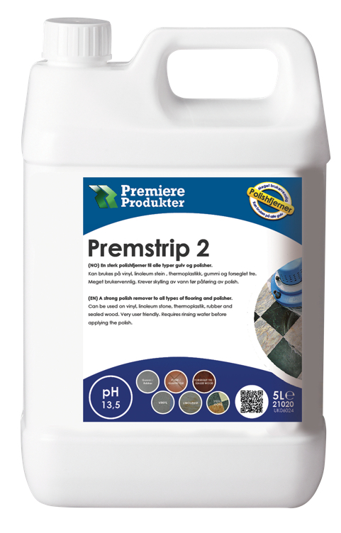 Premstrip 2 polishfjerner   5l
