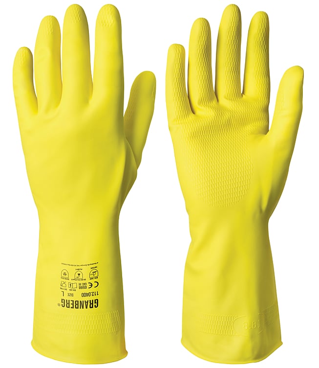 Aquatex cleanup gummihansker xl  1par