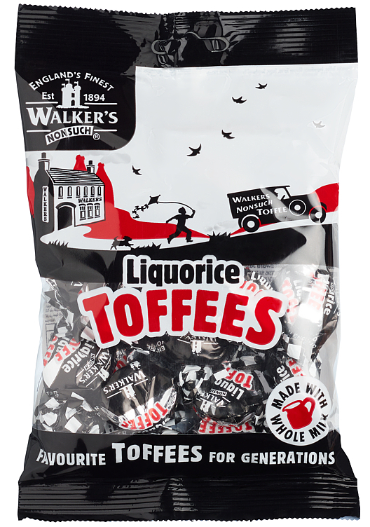 Liquorice toffees 150g