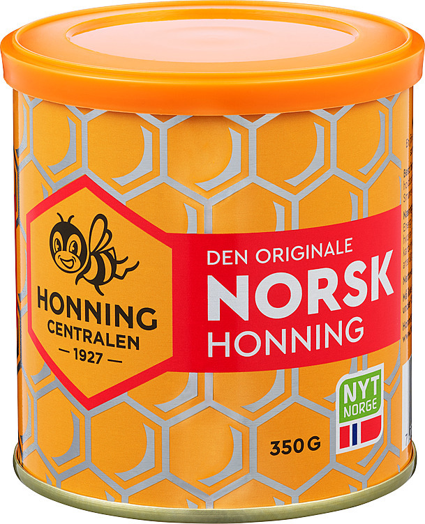Ekte honning norsk   350g