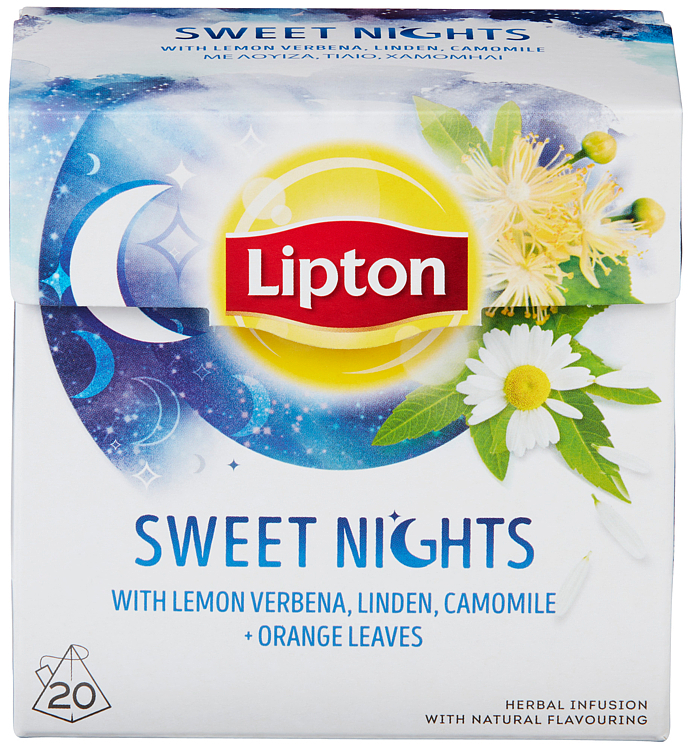 Lipton sweet nights herb tea  20bg