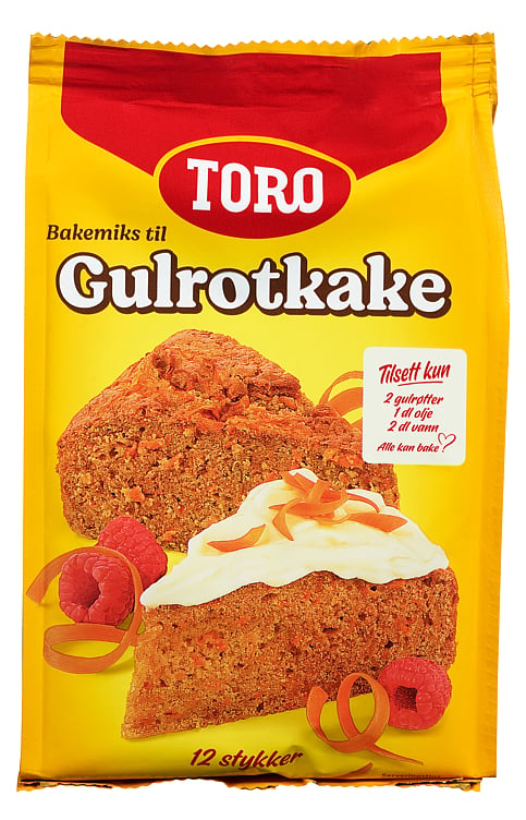 Gulrotkake bakemiks   396g