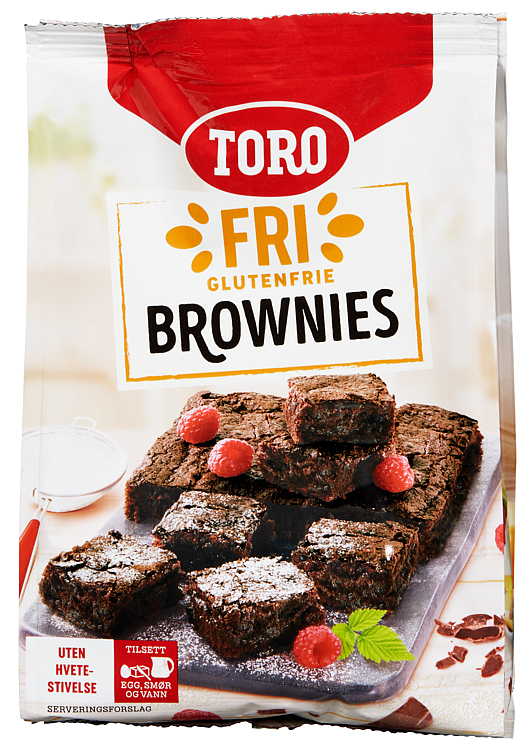Brownies glutenfri   540g