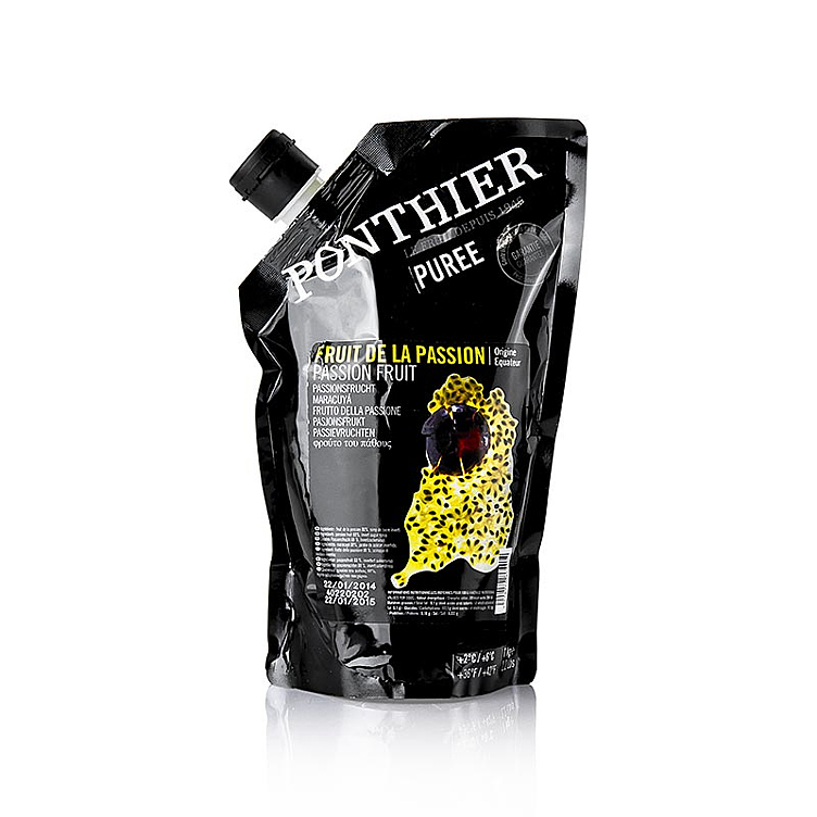 Ponthier fruit purée passion fruit   6x1kg