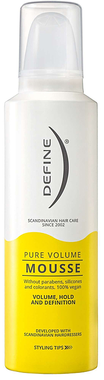 Define volume mousse    200ml