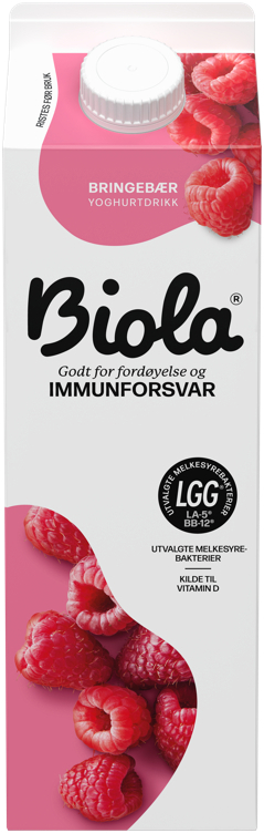 Biola original bringebær     1000g