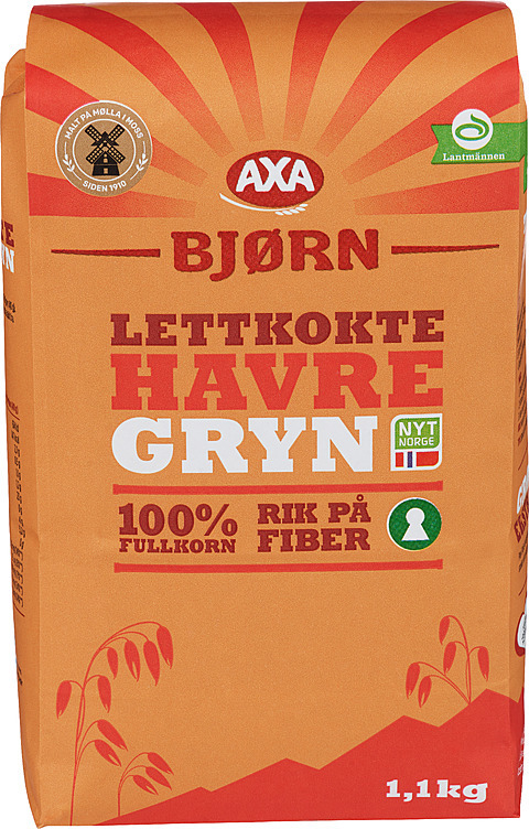 Havregryn lettkokte   1,1kg