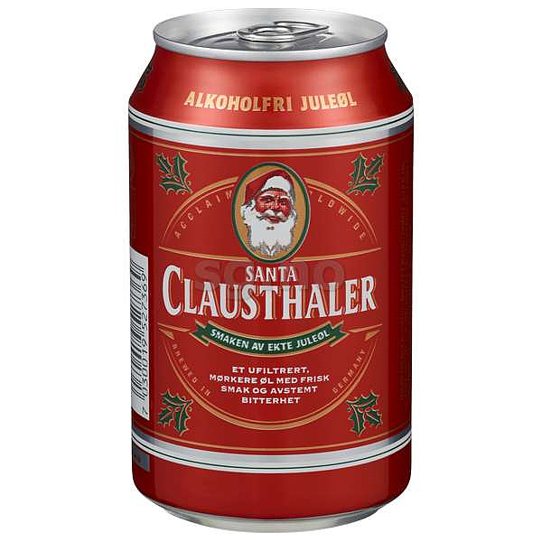 Santa clausthaler boks   24x33cl