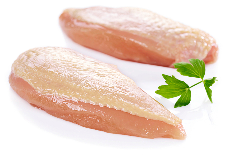 Liveche kyllingfilet m/skinn   2,5kg