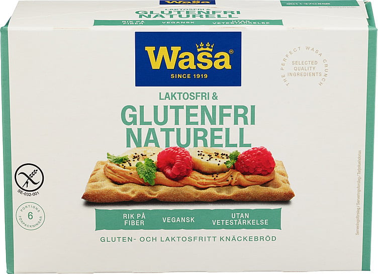 Wasa naturell glutenfri   240g