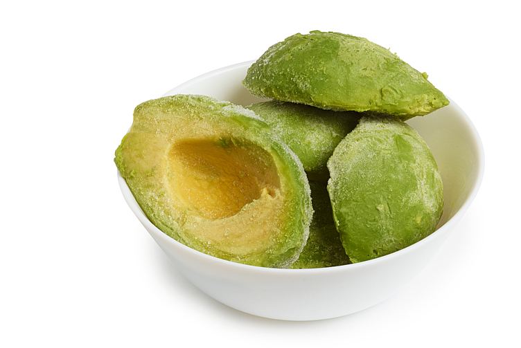 Avokado halve u/stein og skall  1kg