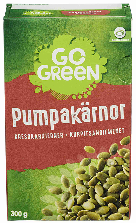Gresskarkjerner   300g